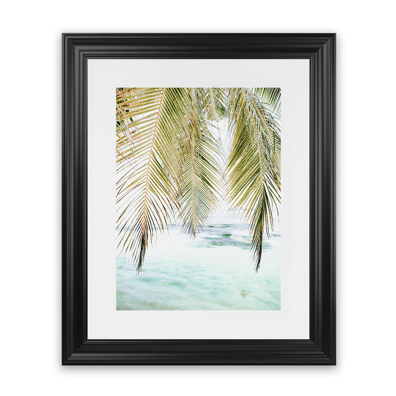 Shop Palm Shade Photo Art Print-Boho, Coastal, Green, Photography, Portrait, Tropical, View All-framed poster wall decor artwork