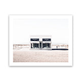 Shop Marfa Desert I Photo Art Print-Hamptons, Horizontal, Landscape, Neutrals, Photography, Rectangle, View All, White-framed poster wall decor artwork
