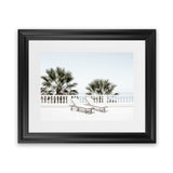 Shop Sun Terrace I Photo Art Print-Amalfi Coast Italy, Coastal, Green, Landscape, Photography, Tropical, View All, White-framed poster wall decor artwork