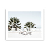 Shop Sun Terrace I Photo Art Print-Amalfi Coast Italy, Coastal, Green, Landscape, Photography, Tropical, View All, White-framed poster wall decor artwork