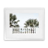 Shop Sun Terrace II Photo Art Print-Amalfi Coast Italy, Coastal, Green, Landscape, Photography, Tropical, View All, White-framed poster wall decor artwork