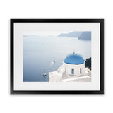 Shop Aegean Vista II Photo Art Print-Blue, Coastal, Greece, Landscape, Photography, View All-framed poster wall decor artwork