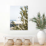 Shop Olive Branch View Photo Canvas Art Print-Botanicals, Coastal, Greece, Green, Photography, Photography Canvas Prints, Portrait, View All-framed wall decor artwork