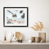 Shop Beach Outlook I Photo Art Print-Coastal, Green, Horizontal, Neutrals, Photography, Rectangle, Tropical, View All-framed poster wall decor artwork