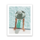 Shop Pool Time I Photo Art Print-Coastal, Green, People, Photography, Portrait, Rectangle, View All-framed poster wall decor artwork