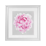 Shop Pink Peony (Square) Art Print-Botanicals, Florals, Grey, Pink, Square, View All-framed painted poster wall decor artwork