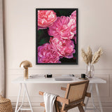 Shop Beautiful Blooms Canvas Art Print-Botanicals, Florals, Pink, Portrait, Rectangle, View All-framed wall decor artwork