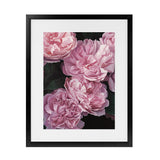 Shop Beautiful Blooms II Art Print-Botanicals, Florals, Pink, Portrait, Rectangle, View All-framed painted poster wall decor artwork