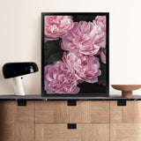 Shop Beautiful Blooms II Art Print-Botanicals, Florals, Pink, Portrait, Rectangle, View All-framed painted poster wall decor artwork