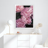 Shop Beautiful Blooms II Art Print-Botanicals, Florals, Pink, Portrait, Rectangle, View All-framed painted poster wall decor artwork