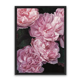 Shop Beautiful Blooms II Canvas Art Print-Botanicals, Florals, Pink, Portrait, Rectangle, View All-framed wall decor artwork