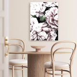 Shop Pink Peony Blossom II Canvas Art Print-Botanicals, Florals, Pink, Portrait, Rectangle, View All-framed wall decor artwork