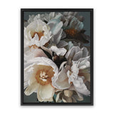 Shop Spring Bouquet Canvas Art Print-Botanicals, Florals, Grey, Portrait, Rectangle, View All, White-framed wall decor artwork