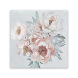 Shop Pastel Bouquet (Square) Canvas Art Print-Botanicals, Florals, Hamptons, Pink, Square, View All-framed wall decor artwork