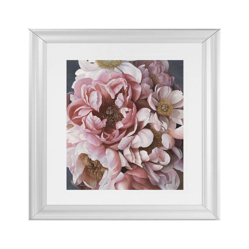 Shop Summer Florals (Square) Art Print-Botanicals, Florals, Pink, Square, View All-framed painted poster wall decor artwork
