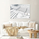 Shop Bondi Icebergs Pool Canvas Art Print-Coastal, Landscape, Neutrals, Tropical, View All-framed wall decor artwork