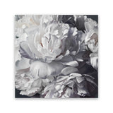 Shop Les Fleurs (Square) Canvas Art Print-Botanicals, Florals, Square, View All, White-framed wall decor artwork