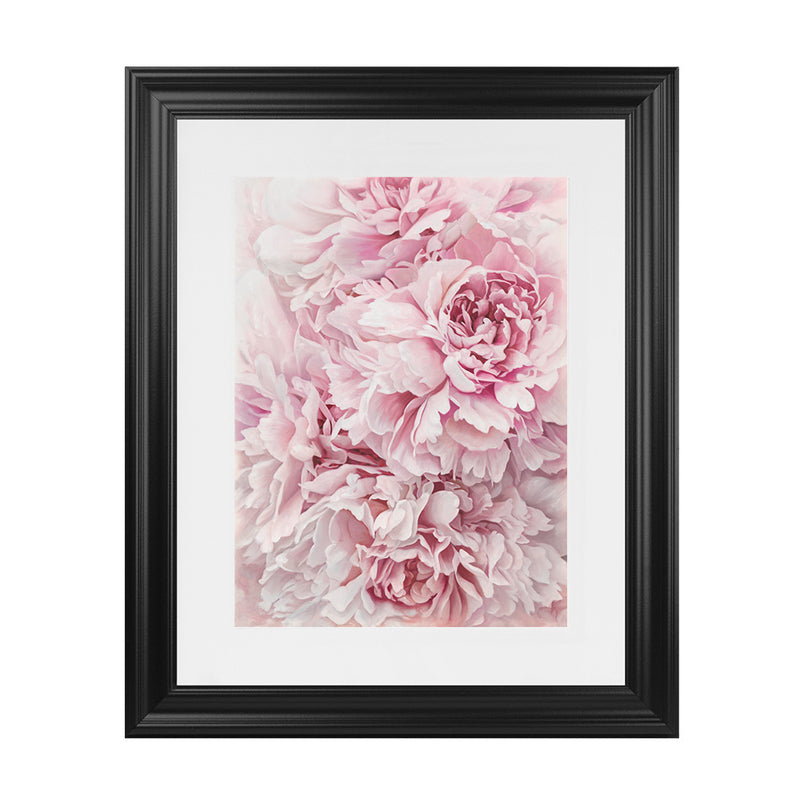 Shop Pretty Peonies Art Print-Botanicals, Florals, Pink, Portrait, Rectangle, View All-framed painted poster wall decor artwork