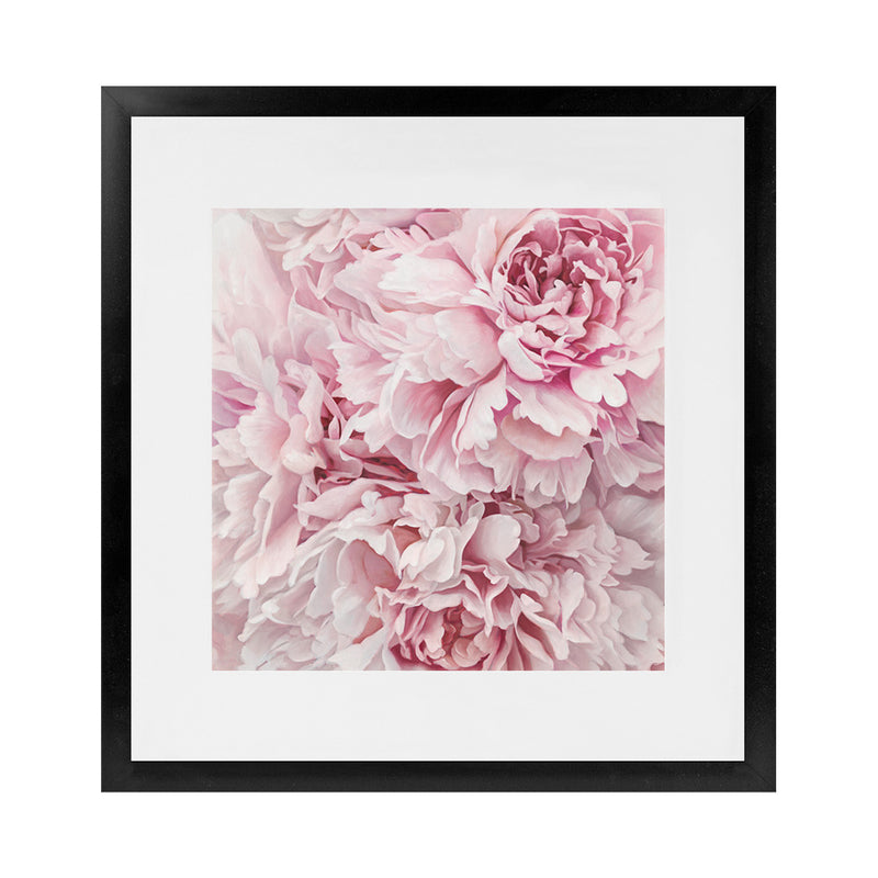 Shop Pretty Peonies (Square) Art Print-Botanicals, Florals, Pink, Square, View All-framed painted poster wall decor artwork