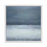 Shop Dusk Horizon I (Square) Canvas Art Print-Blue, Coastal, Square, View All-framed wall decor artwork