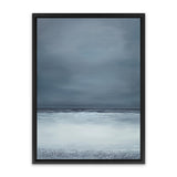 Shop Dusk Horizon I Canvas Art Print-Blue, Coastal, Nature, Portrait, View All-framed wall decor artwork