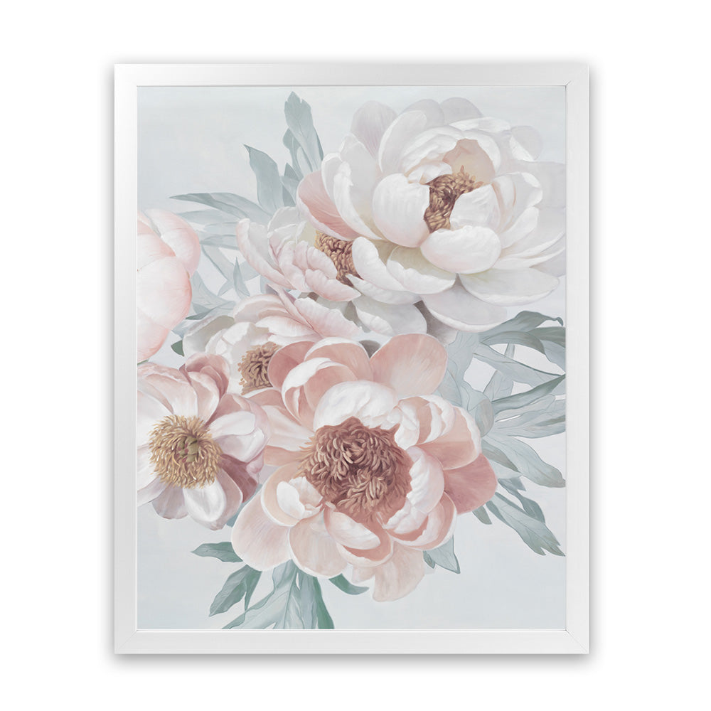 Buy Pastel Bouquet Wall Art Print