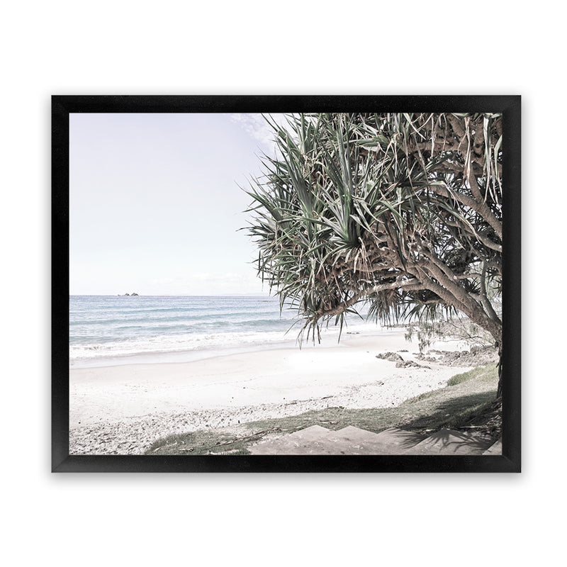 Shop Coastline Photo Art Print-Boho, Coastal, Green, Landscape, Photography, View All-framed poster wall decor artwork