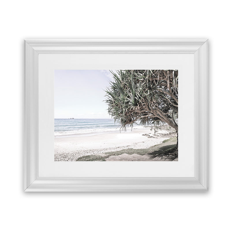 Shop Coastline Photo Art Print-Boho, Coastal, Green, Landscape, Photography, View All-framed poster wall decor artwork