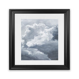 Shop Cloudscape III (Square) Art Print-Blue, Scandinavian, Square, View All-framed painted poster wall decor artwork