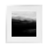 Shop Monochrome Horizon (Square) Art Print-Abstract, Black, Scandinavian, Square, View All-framed painted poster wall decor artwork
