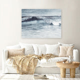 Shop Ocean Wave II Canvas Art Print-Blue, Coastal, Horizontal, Landscape, Rectangle, View All-framed wall decor artwork