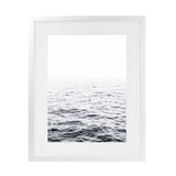 Shop Endless Ocean II Photo Art Print-Blue, Coastal, Photography, Portrait, Rectangle, View All, White-framed poster wall decor artwork