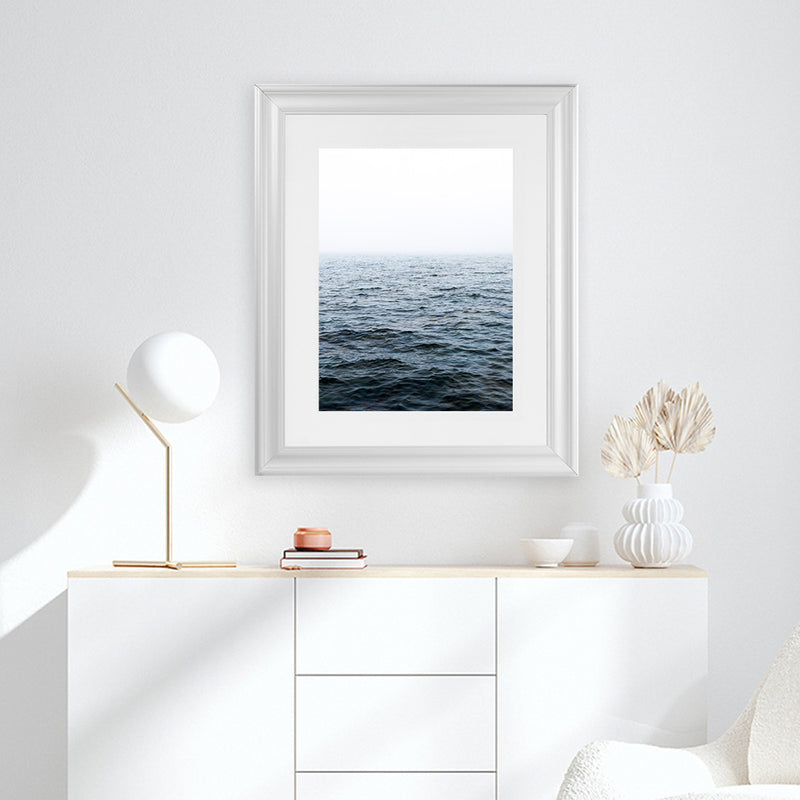 Shop Endless Ocean IV Photo Art Print-Blue, Coastal, Photography, Portrait, Rectangle, View All-framed poster wall decor artwork