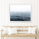 Shop Endless Ocean III Photo Art Print-Blue, Coastal, Horizontal, Landscape, Photography, Rectangle, View All-framed poster wall decor artwork