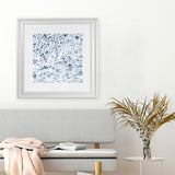 Shop Water Detail (Square) Photo Art Print-Abstract, Blue, Photography, Square, View All, White-framed poster wall decor artwork
