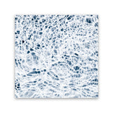 Shop Water Detail (Square) Photo Canvas Art Print-Abstract, Blue, Photography, Photography Canvas Prints, Square, View All, White-framed wall decor artwork