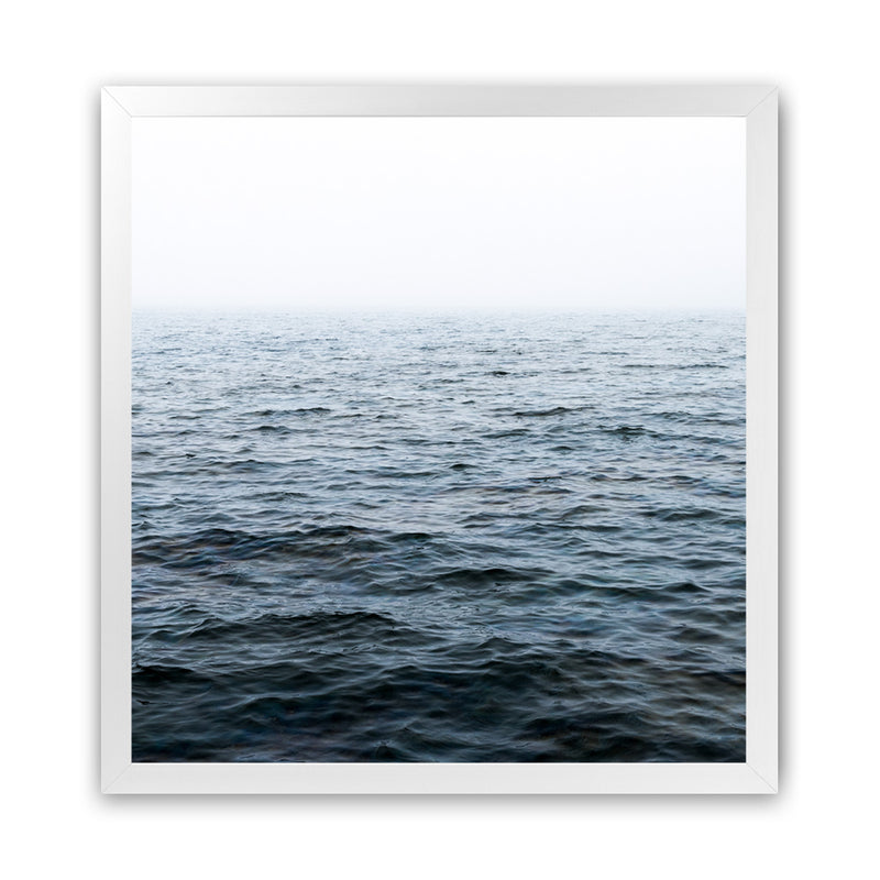 Shop Endless Ocean III (Square) Photo Art Print-Blue, Coastal, Photography, Square, View All-framed poster wall decor artwork