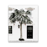 Shop Palm House II Photo Art Print-Boho, Coastal, Green, Hamptons, Photography, Portrait, Tropical, View All, White-framed poster wall decor artwork