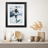 Shop Pool Days Photo Art Print-Blue, People, Photography, Portrait, View All-framed poster wall decor artwork