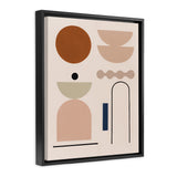 Shop Abstract I Canvas Art Print-Brown, Neutrals, Pink, Portrait, View All-framed wall decor artwork