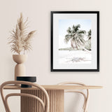 Shop Palm Shadow Photo Art Print-Boho, Coastal, Green, Hamptons, Photography, Portrait, Tropical, View All-framed poster wall decor artwork