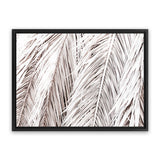Shop Dried Palm Leaves Photo Canvas Print-Botanicals, Landscape, Neutrals, Photography Canvas Prints, Tropical, View All-framed wall decor artwork