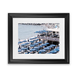 Shop Mar Di Cobalto Photo Art Print-Blue, Coastal, Landscape, Photography, View All-framed poster wall decor artwork