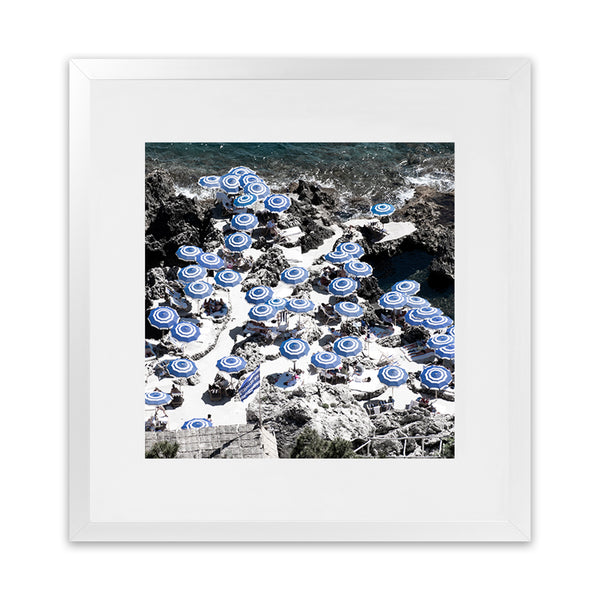 Shop La Fontelina I (Square) Photo Art Print-Blue, Coastal, Photography, Square, View All-framed poster wall decor artwork