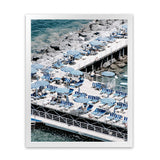 Shop Sorrento Bathers IV Photo Art Print-Amalfi Coast Italy, Blue, Coastal, Photography, Portrait, View All-framed poster wall decor artwork