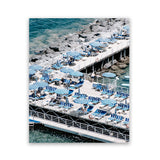 Shop Sorrento Bathers IV Photo Art Print-Amalfi Coast Italy, Blue, Coastal, Photography, Portrait, View All-framed poster wall decor artwork