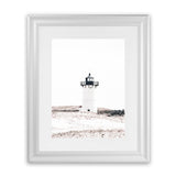 Shop Cape Cod Lighthouse I Photo Art Print-Coastal, Hamptons, Neutrals, Photography, Portrait, View All, White-framed poster wall decor artwork