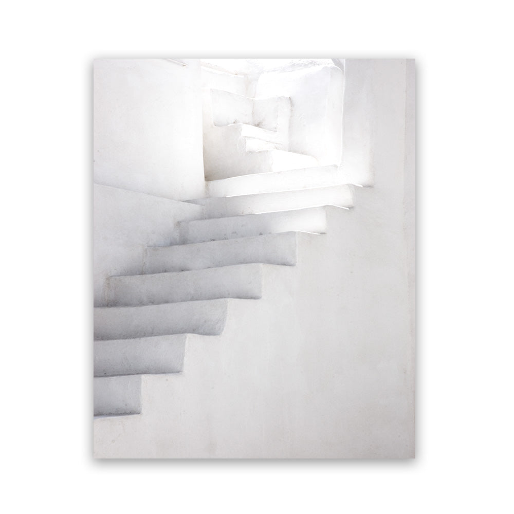 Buy White Steps II Photo Art Print | The Print Emporium®