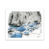 Shop Capri Beach Club I Photo Art Print-Amalfi Coast Italy, Blue, Coastal, Landscape, Nature, Photography, View All-framed poster wall decor artwork
