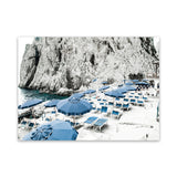 Shop Capri Beach Club I Photo Canvas Art Print-Amalfi Coast Italy, Blue, Coastal, Landscape, Nature, Photography, Photography Canvas Prints, View All-framed wall decor artwork